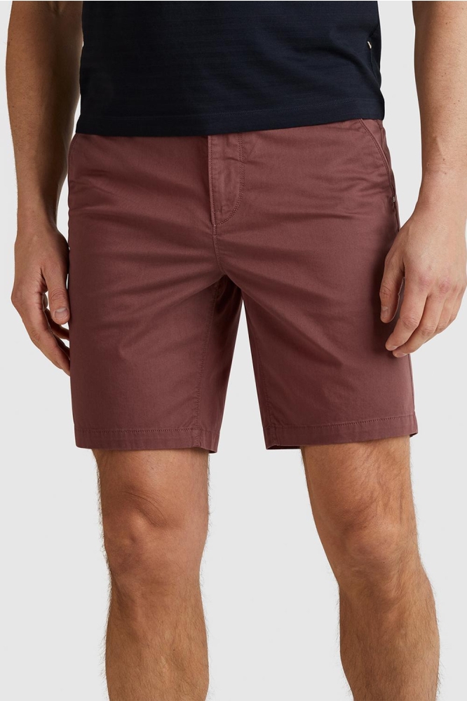 CHINO SHORT MET TWILL STRETCH VSH2304650 4084-Rose Brown